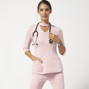 Jaanuu Ponte Scrub Set